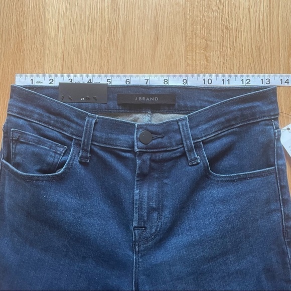 NWT J BRAND RIPPED MID RISE CROP SKINNY EGO DESTRUCT - 26 - Picture 9 of 13